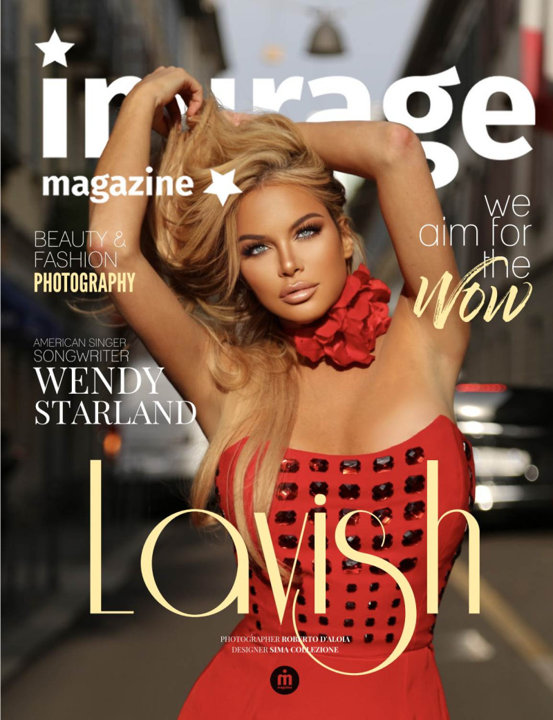 Wendy Starland featured on the Imirage Magazine cover from May 2022