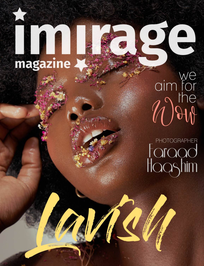 Fanta Mulaa featured on the Imirage Magazine cover from May 2022