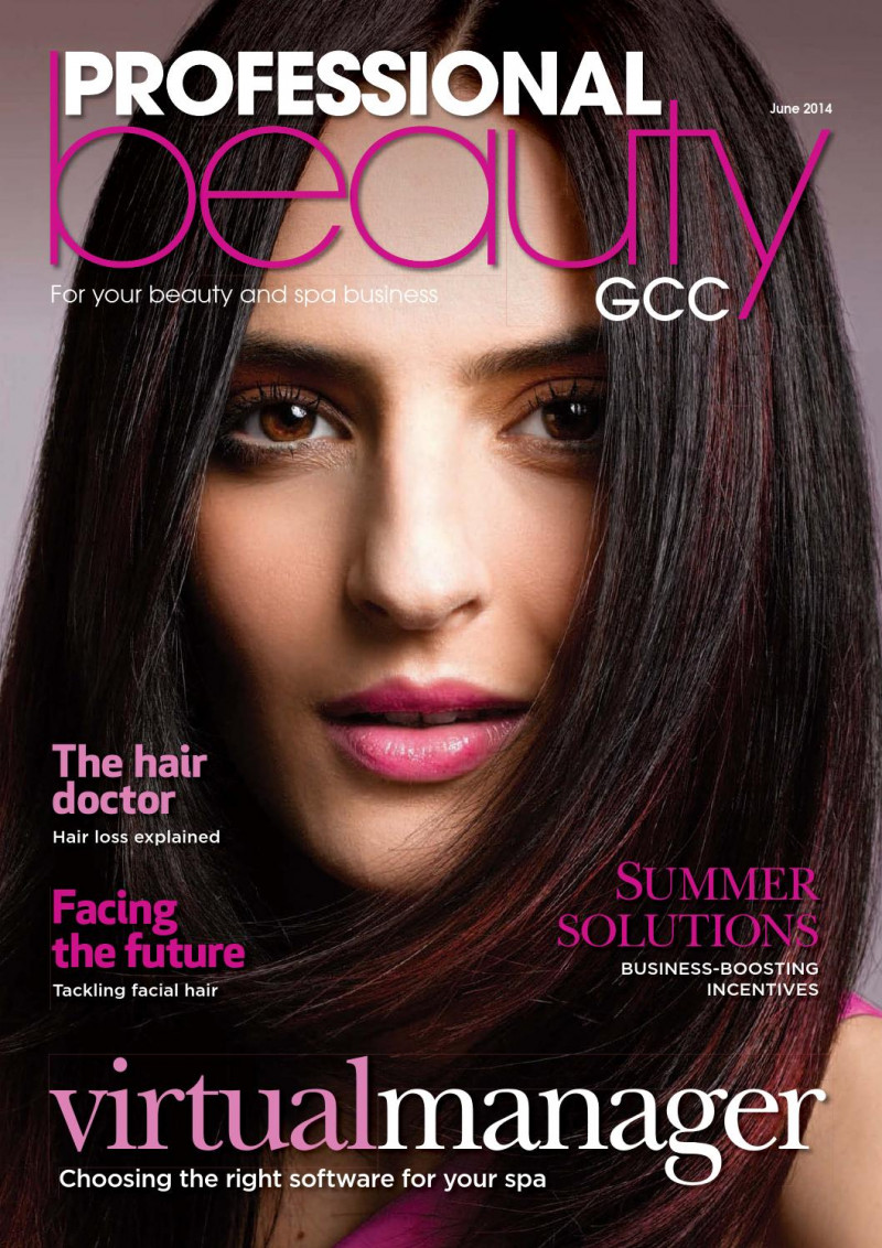  featured on the Professional Beauty United Arab Emirates cover from June 2014