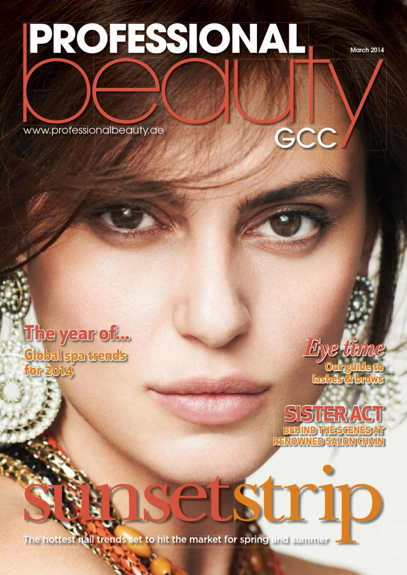  featured on the Professional Beauty United Arab Emirates cover from March 2014