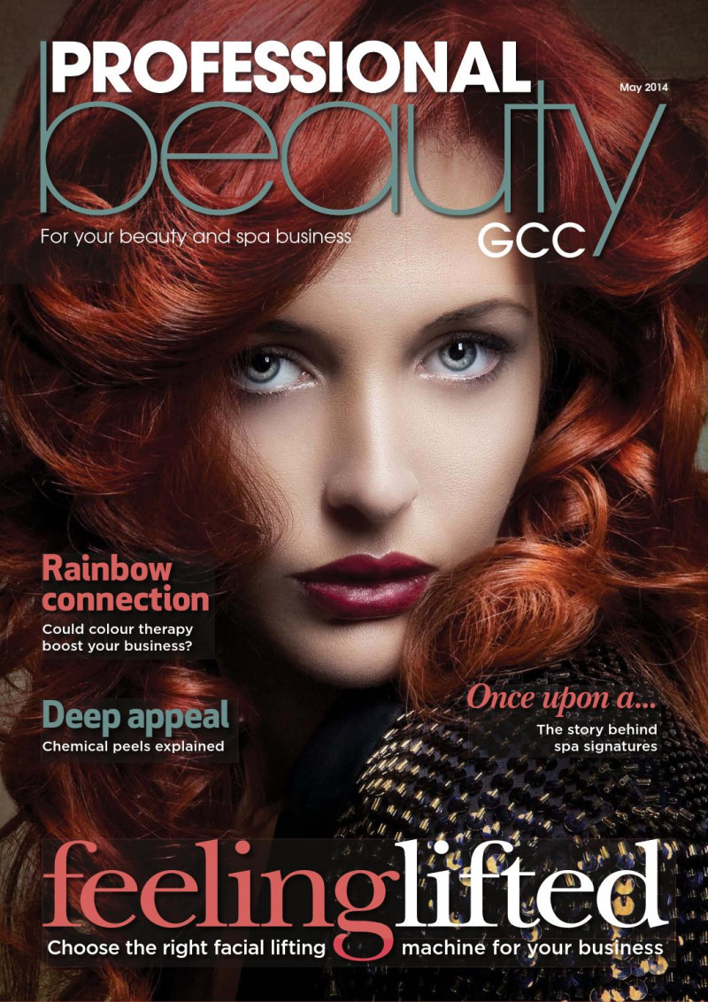  featured on the Professional Beauty United Arab Emirates cover from May 2014
