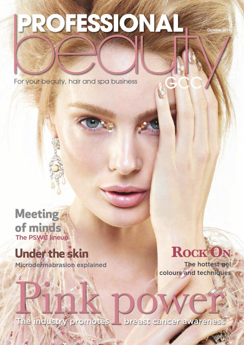  featured on the Professional Beauty United Arab Emirates cover from October 2014