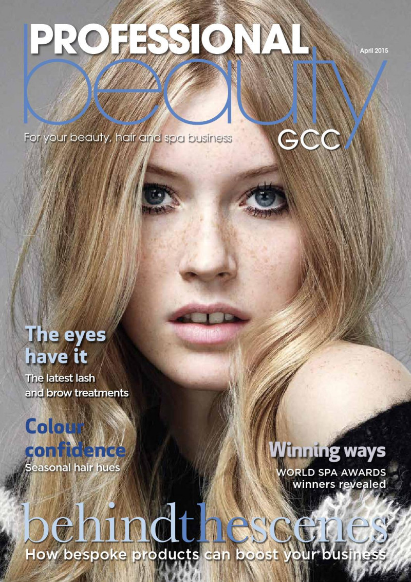  featured on the Professional Beauty United Arab Emirates cover from April 2015