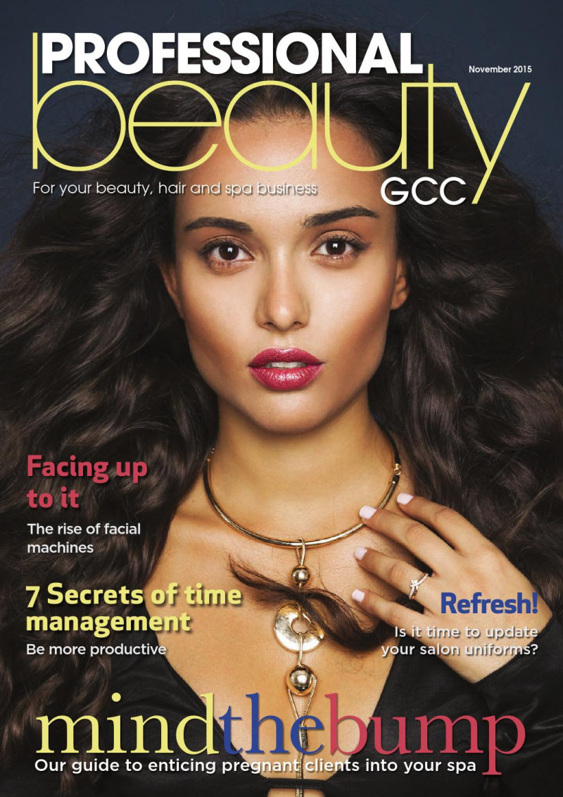  featured on the Professional Beauty United Arab Emirates cover from November 2015