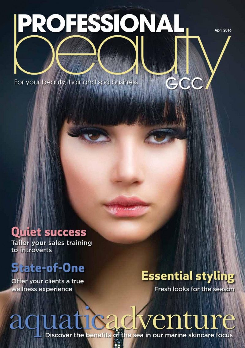  featured on the Professional Beauty United Arab Emirates cover from April 2016