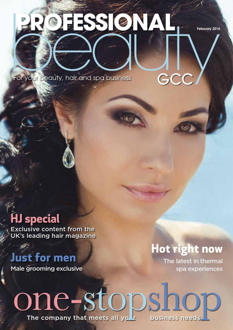  featured on the Professional Beauty United Arab Emirates cover from February 2016