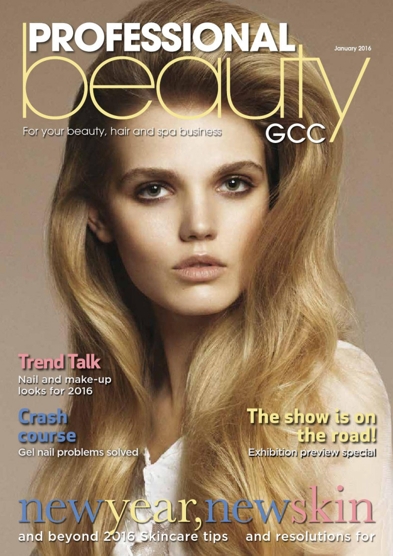  featured on the Professional Beauty United Arab Emirates cover from January 2016