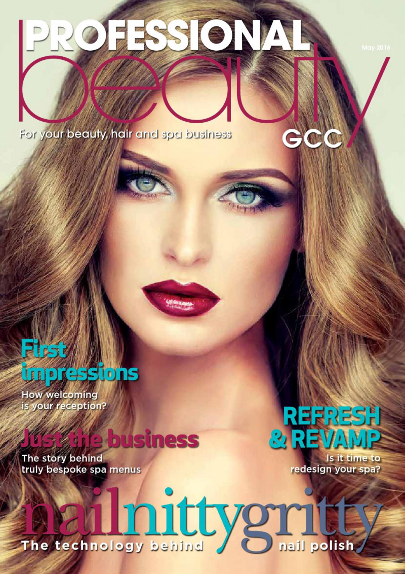  featured on the Professional Beauty United Arab Emirates cover from May 2016