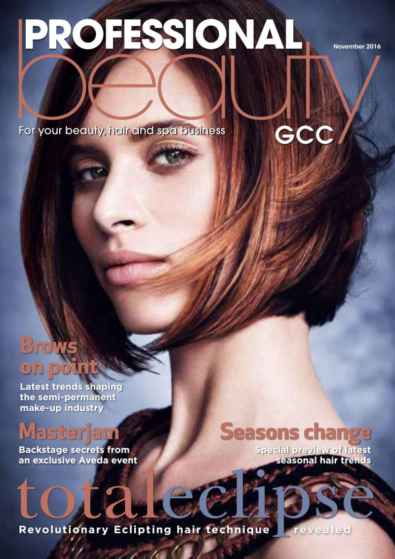  featured on the Professional Beauty United Arab Emirates cover from November 2016