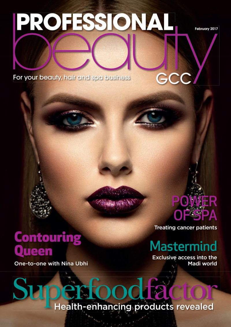  featured on the Professional Beauty United Arab Emirates cover from February 2017