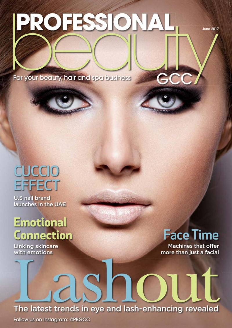  featured on the Professional Beauty United Arab Emirates cover from June 2017