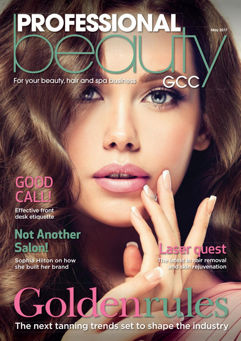  featured on the Professional Beauty United Arab Emirates cover from May 2017