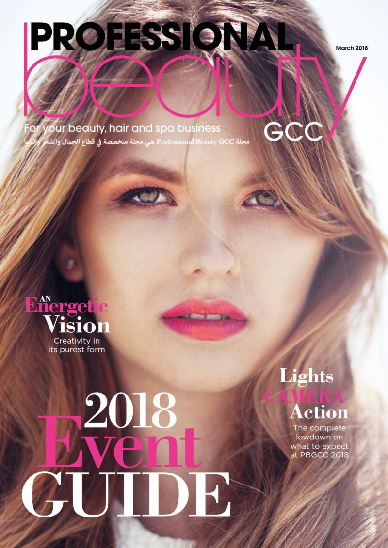  featured on the Professional Beauty United Arab Emirates cover from March 2018