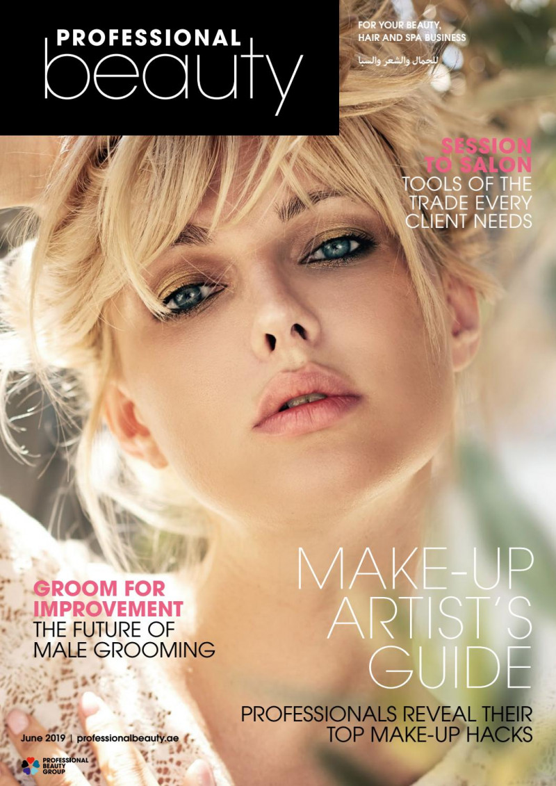  featured on the Professional Beauty United Arab Emirates cover from June 2019