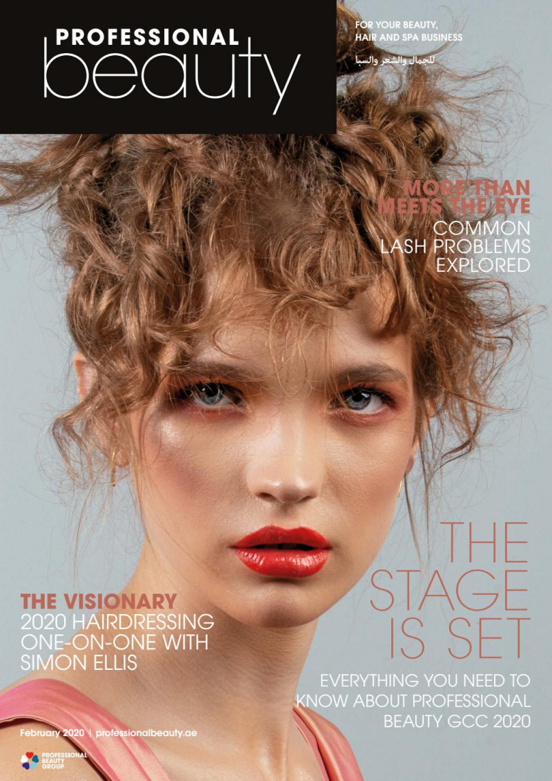  featured on the Professional Beauty United Arab Emirates cover from February 2020
