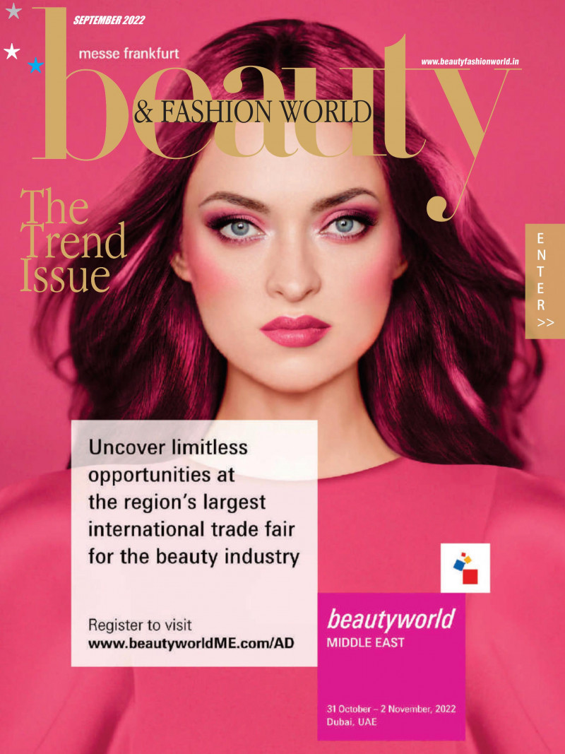  featured on the Beauty & Fashion World cover from September 2022