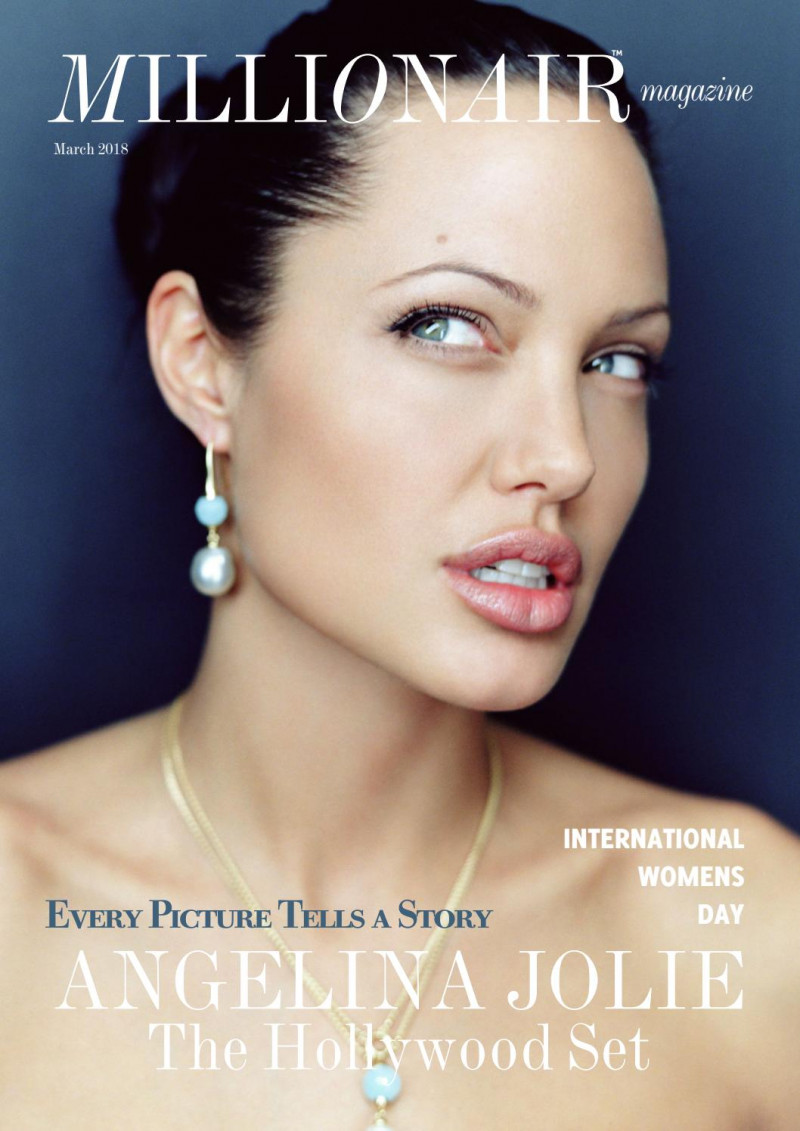 Angelina Jolie featured on the MilliOnAir screen from March 2018