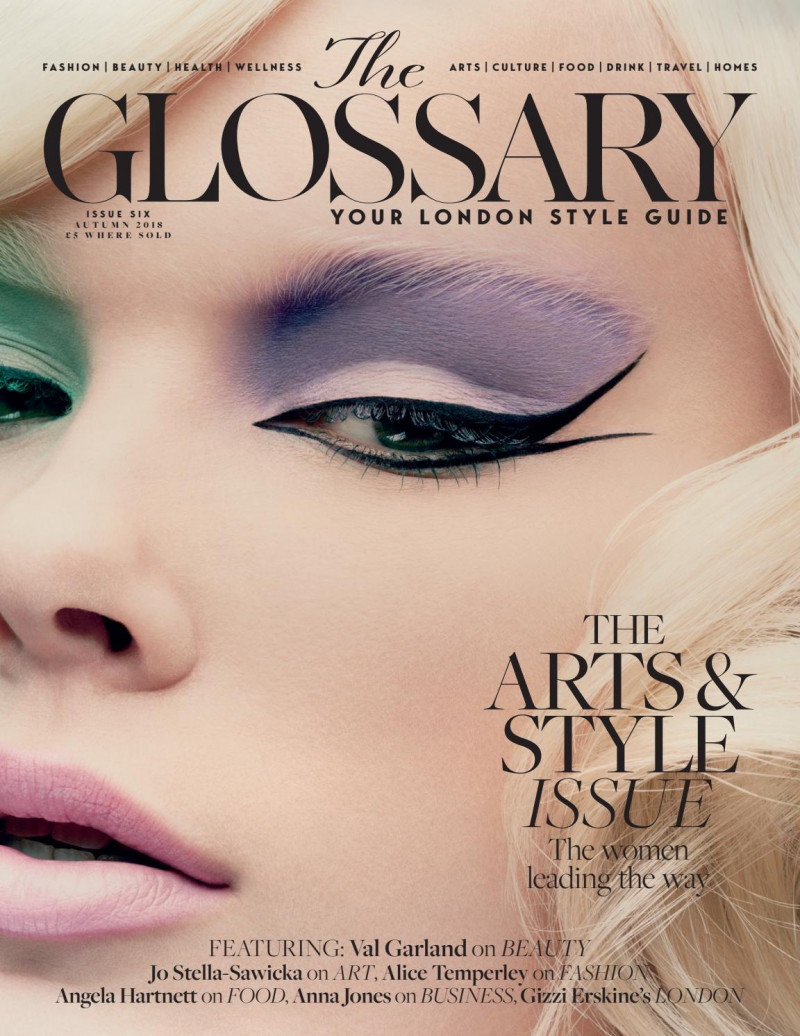 Dewi Driegen featured on the The Glossary cover from September 2018