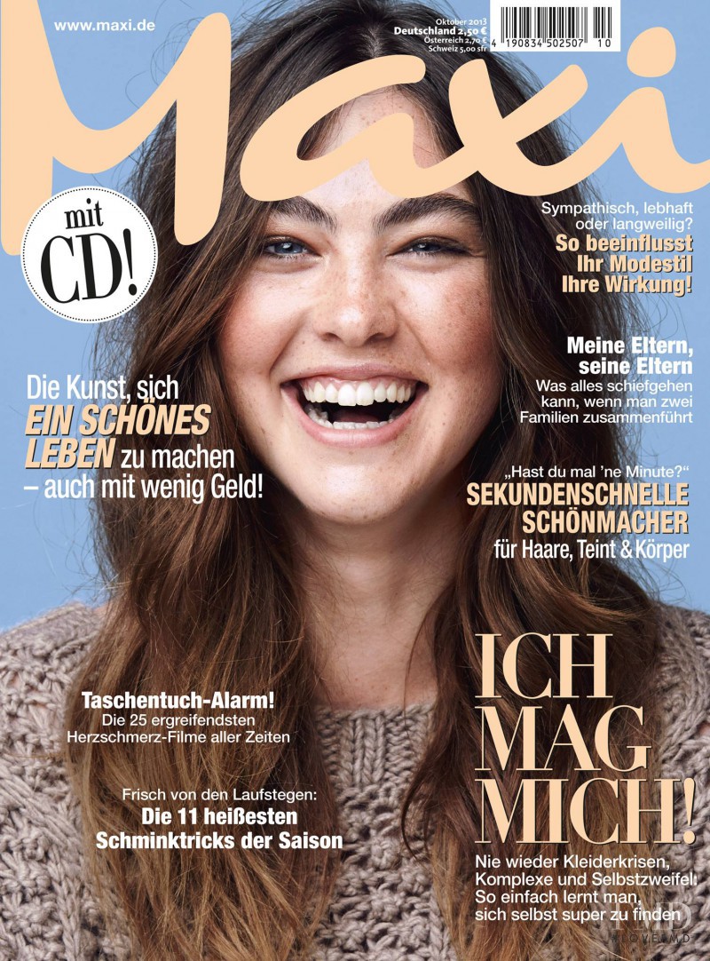  featured on the Maxi Germany cover from October 2013