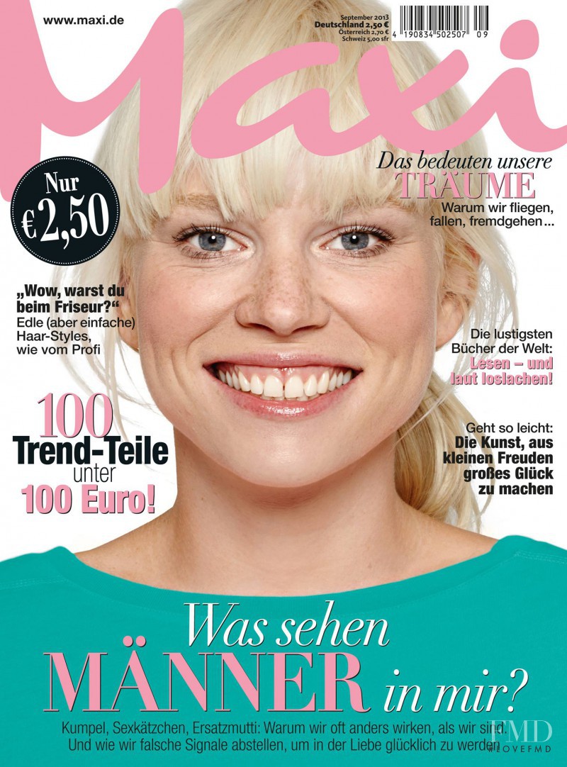  featured on the Maxi Germany cover from September 2013