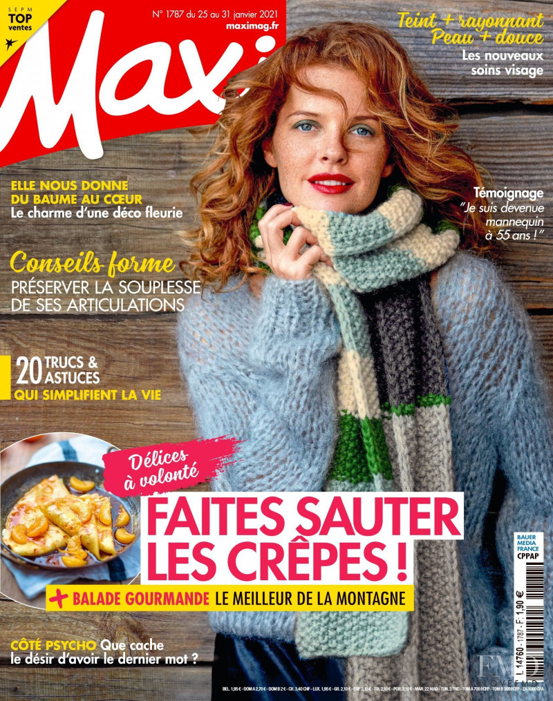 Valeria Lakhina featured on the Maxi Germany cover from January 2021