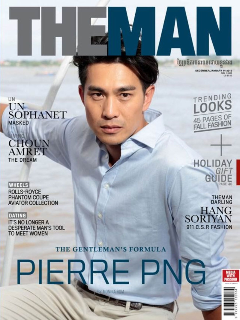  featured on the The Man Cambodia cover from December 2014