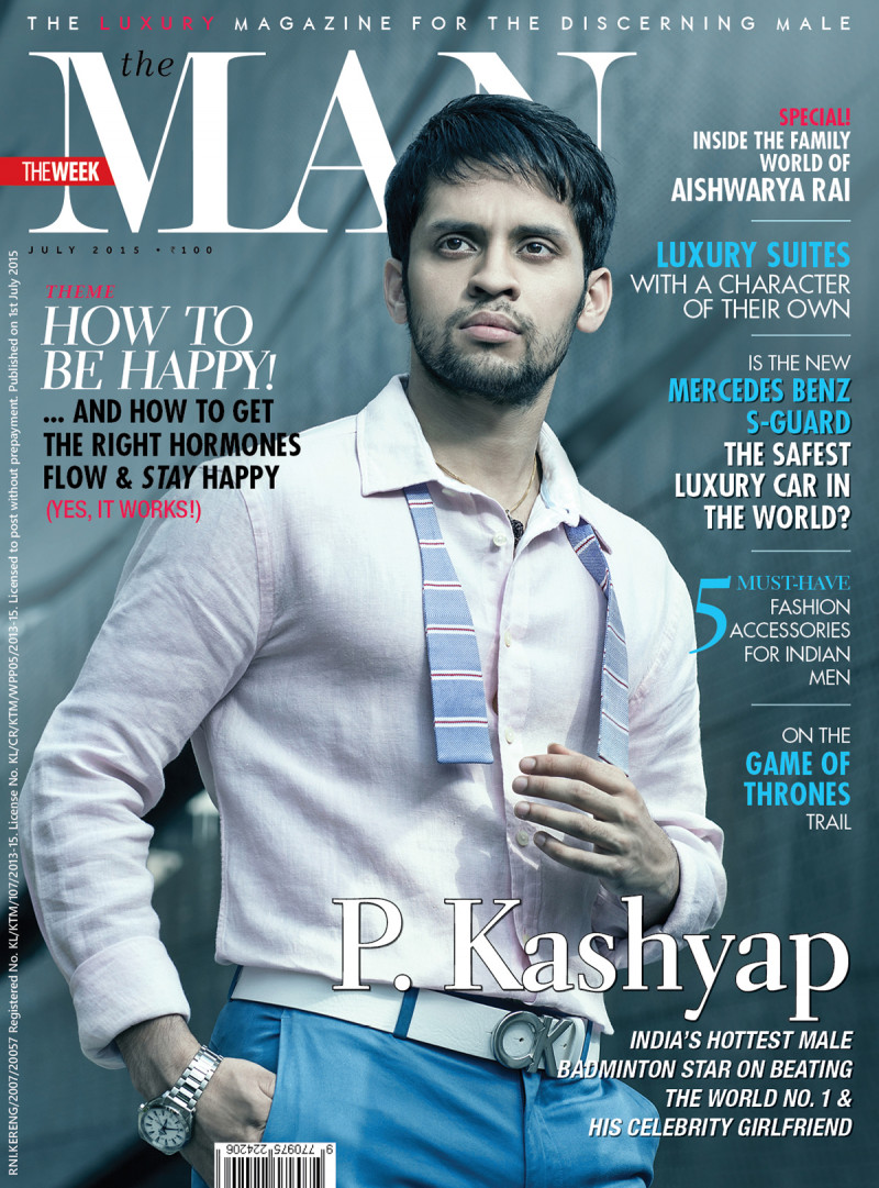  featured on the The Man India cover from July 2015