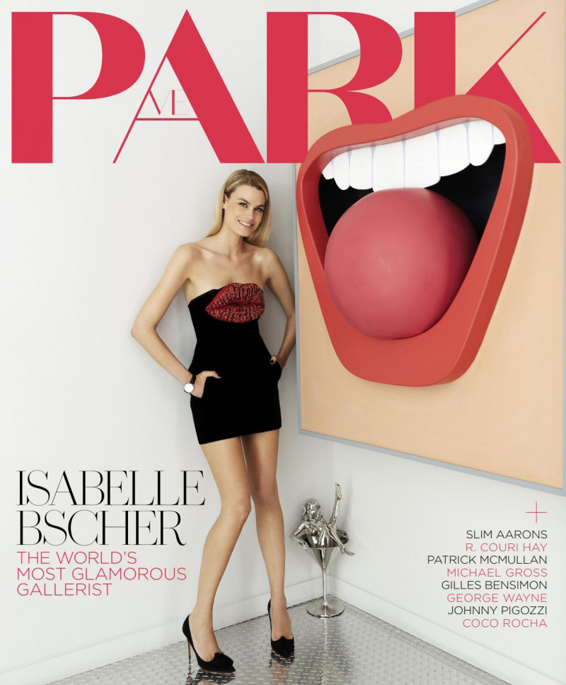 Isabelle Bscher featured on the Park cover from December 2021