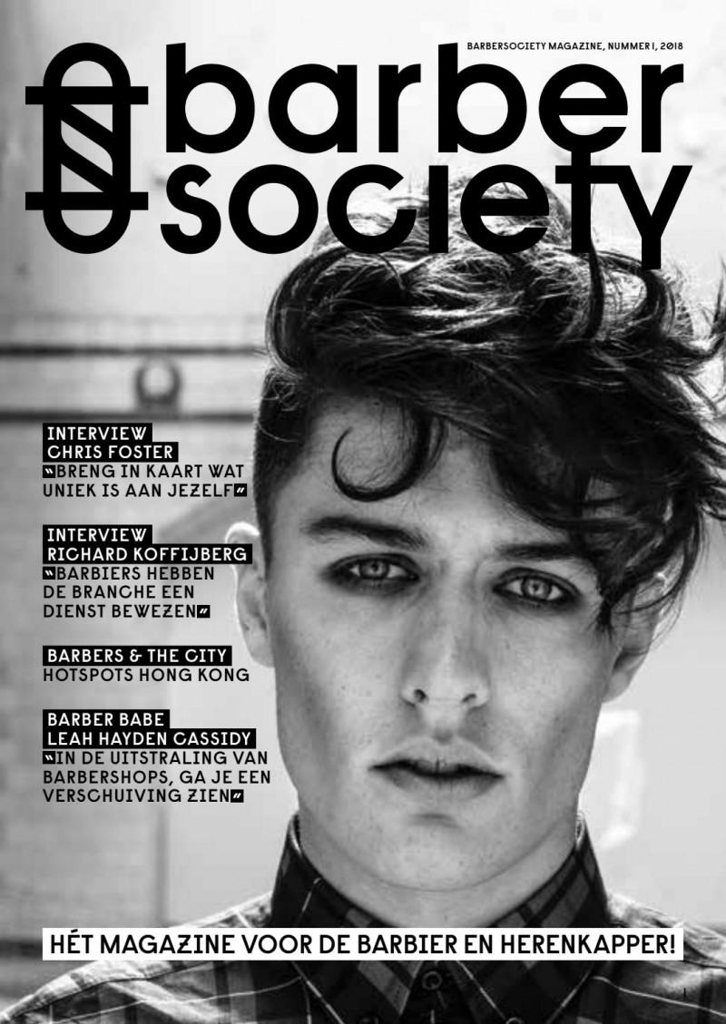  featured on the BarberSociety cover from March 2018