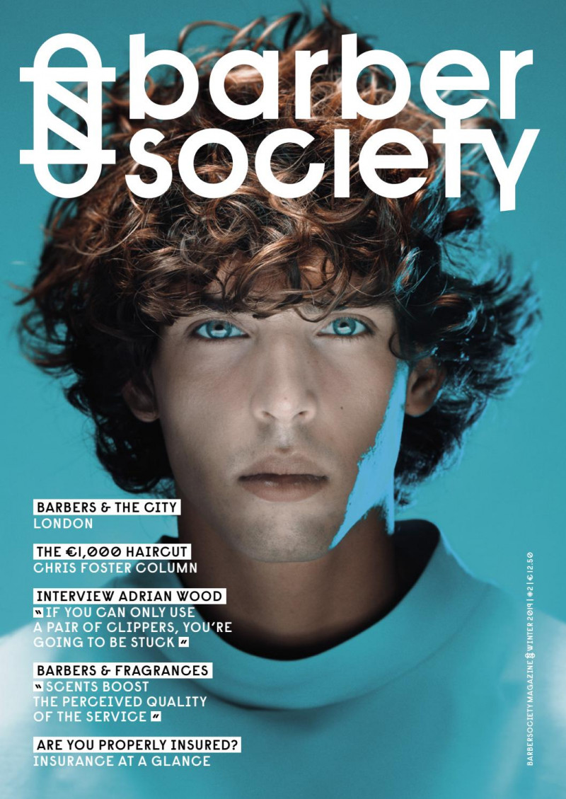  featured on the BarberSociety cover from December 2019