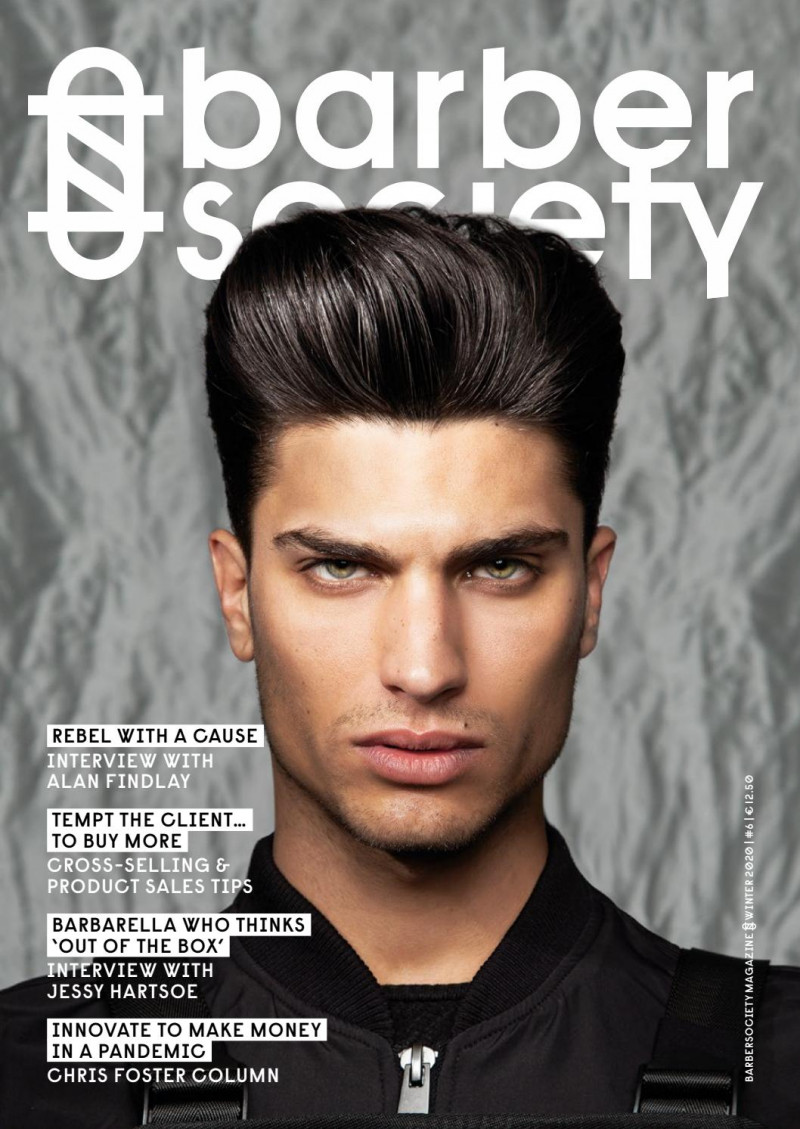  featured on the BarberSociety cover from December 2020