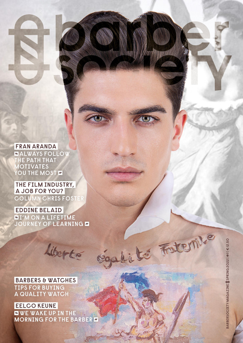  featured on the BarberSociety cover from March 2022