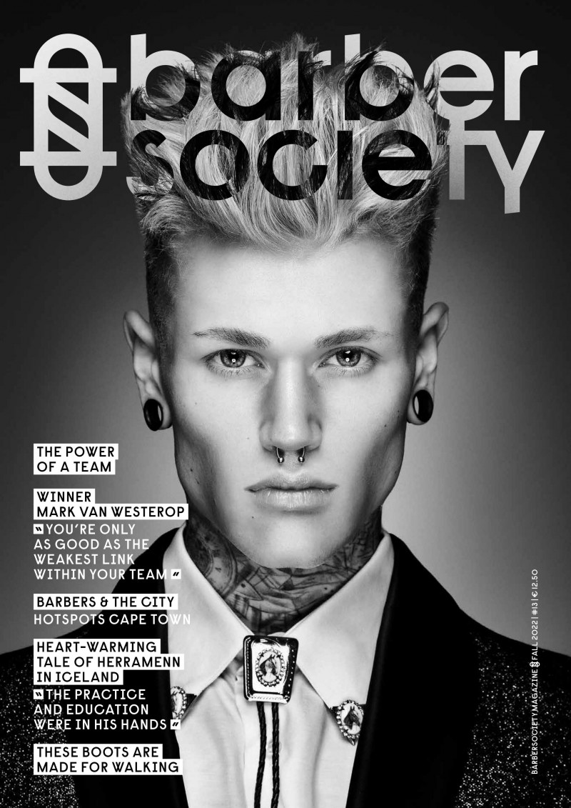  featured on the BarberSociety cover from September 2022