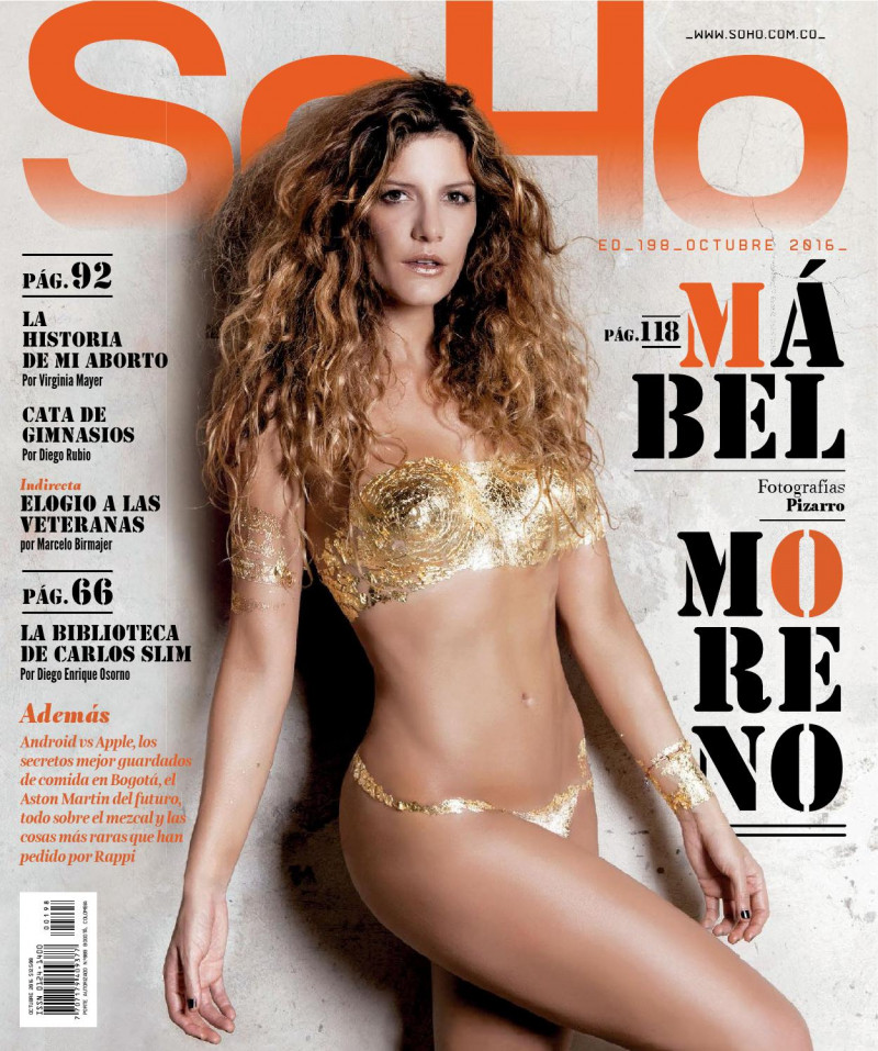 Mabel Moreno featured on the SoHo cover from October 2016