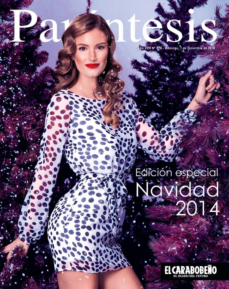 Isabella Arriaga featured on the Parentesis cover from December 2014