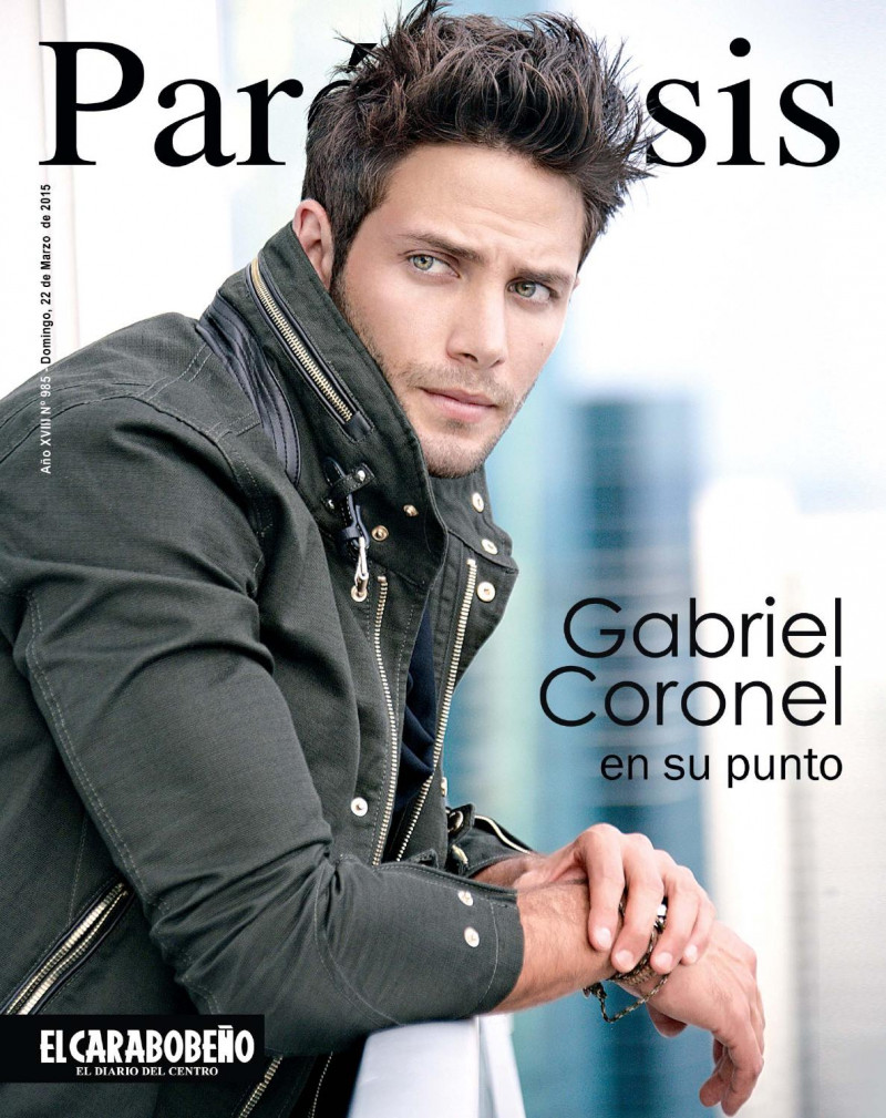 Gabriel Coronel featured on the Parentesis cover from March 2015