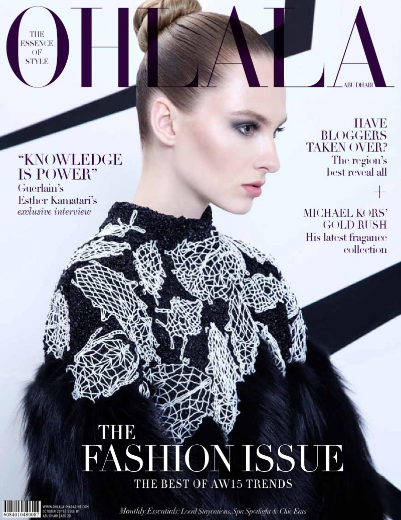  featured on the Ohlala Abu Dhabi cover from October 2015