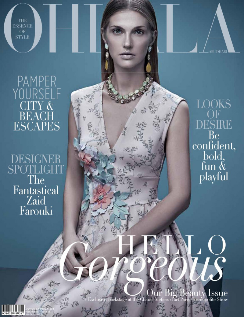  featured on the Ohlala Abu Dhabi cover from February 2017