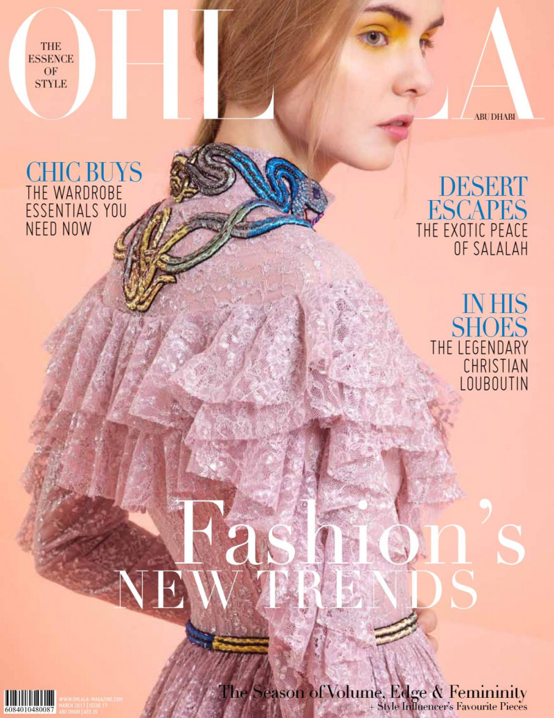  featured on the Ohlala Abu Dhabi cover from March 2017