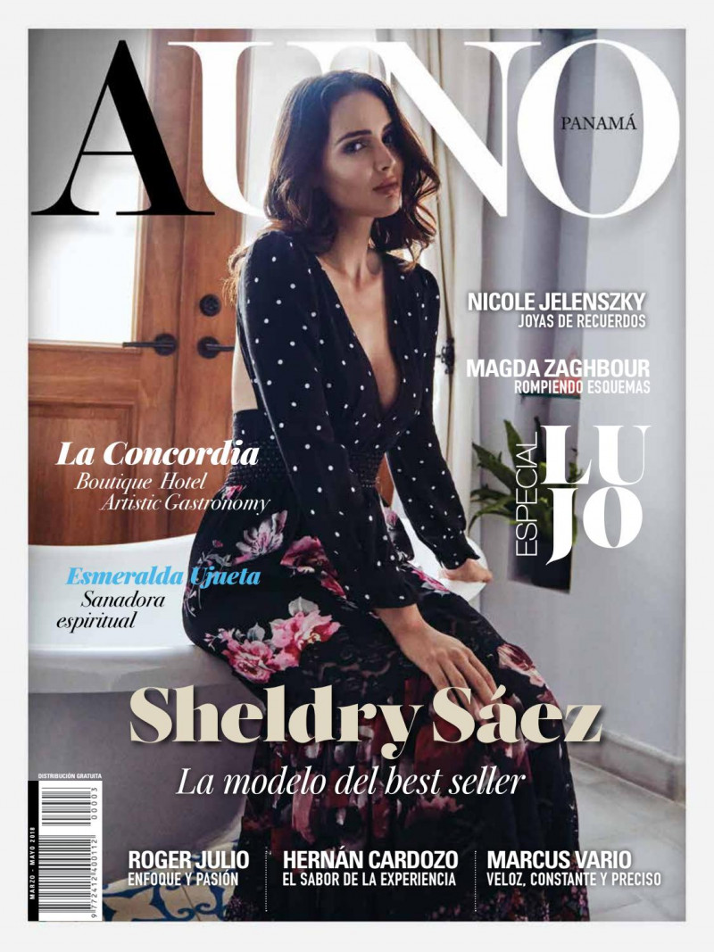 Sheldry Saez featured on the Auno Panama cover from March 2018