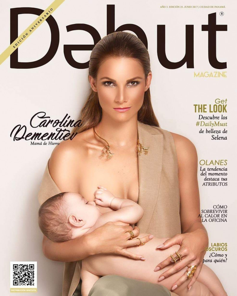 Carolina Dementiev featured on the DEBUT cover from June 2017