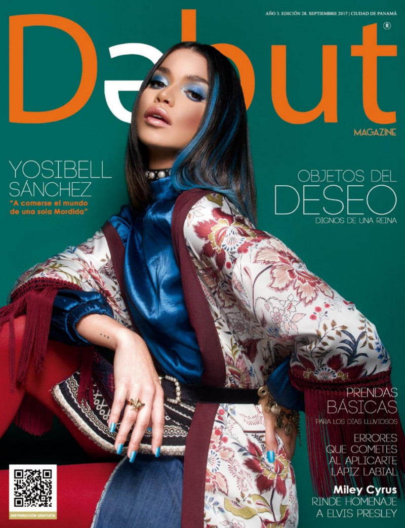 Yosibell Sanchez featured on the DEBUT cover from September 2017