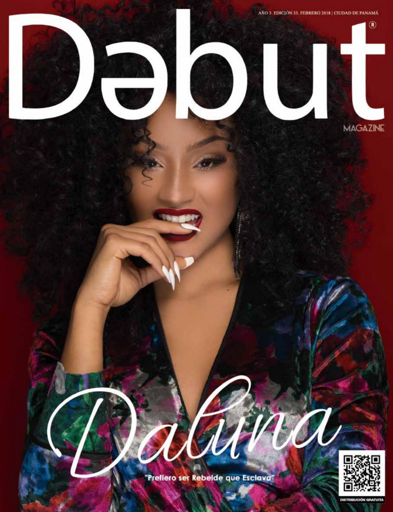 Daluna Kraemer featured on the DEBUT cover from February 2018