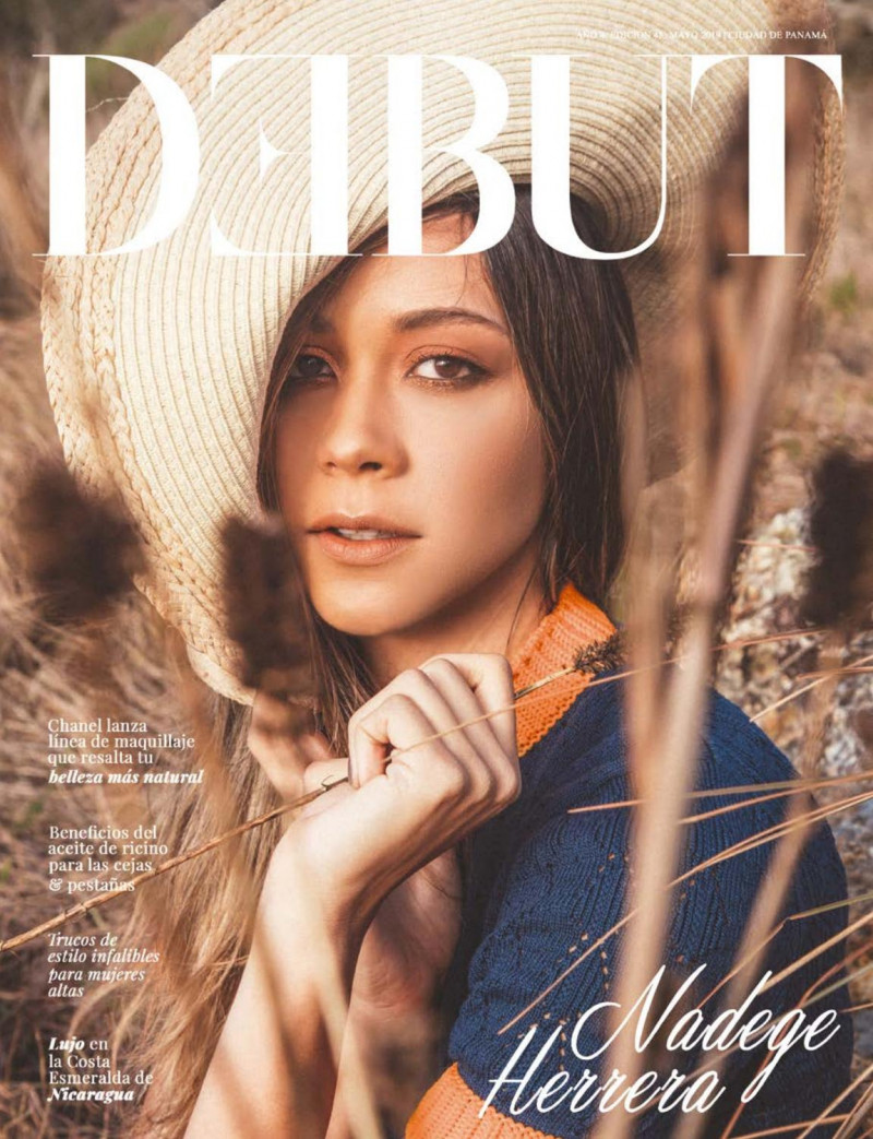 Nadege Herrera featured on the DEBUT cover from May 2019