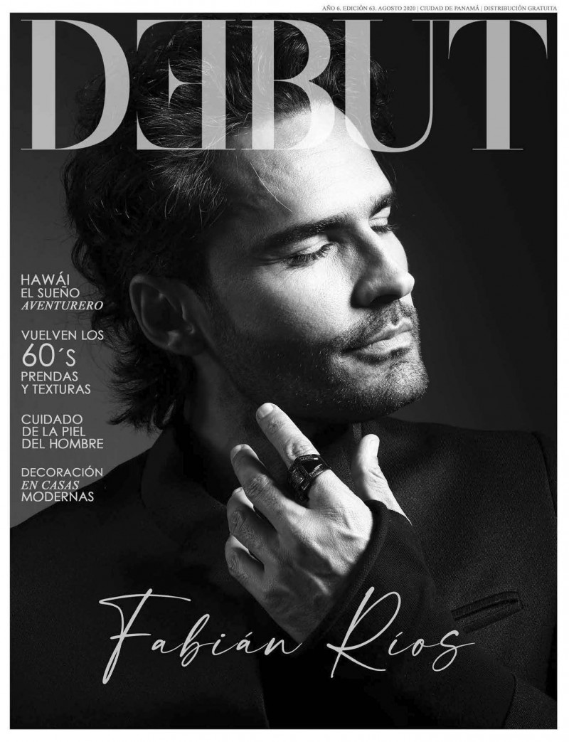 Fabian Rios  featured on the DEBUT cover from August 2020