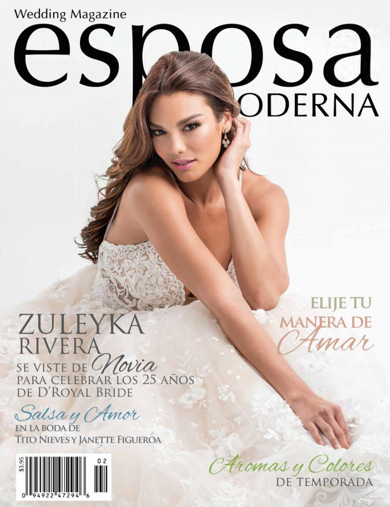 Zuleyka Rivera featured on the Esposa Moderna cover from June 2017