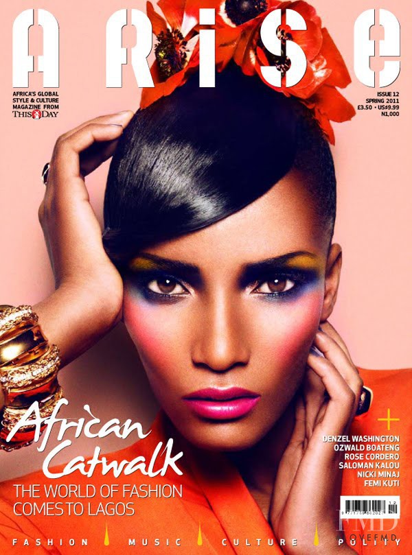 Rose Cordero featured on the Arise cover from March 2011