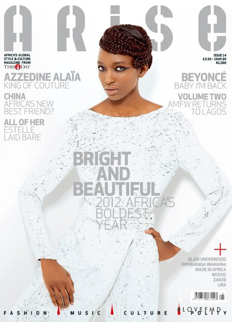 Dap T featured on the Arise cover from January 2012