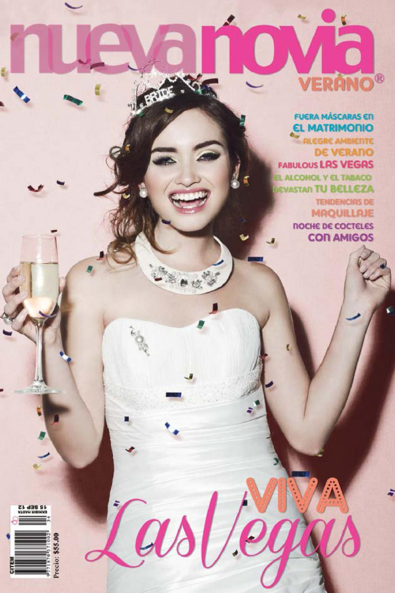 Sade Hugo featured on the Nueva Novia cover from June 2012