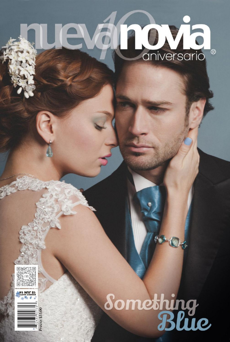 Denisa Jerglova, Kim Robin Uylenbroek featured on the Nueva Novia cover from March 2014